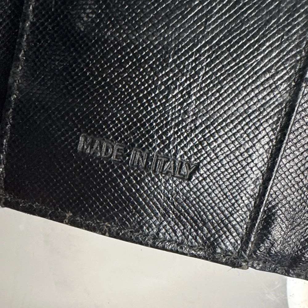 Prada Black key holder - full inclusion